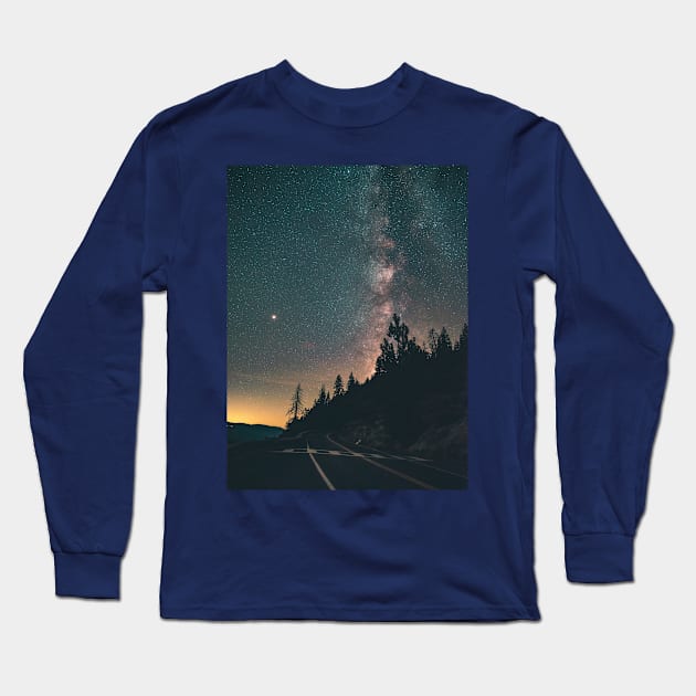 High Road Long Sleeve T-Shirt by mickeyphil